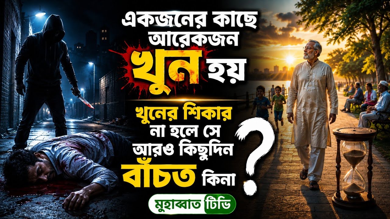 একজনের কাছে আরেকজন _খুন_ হয়। এই খুনের শিকার না হলে সে আরো কিছুদিন _বাস্ত_ কিনা? #islamicvideo #waz 