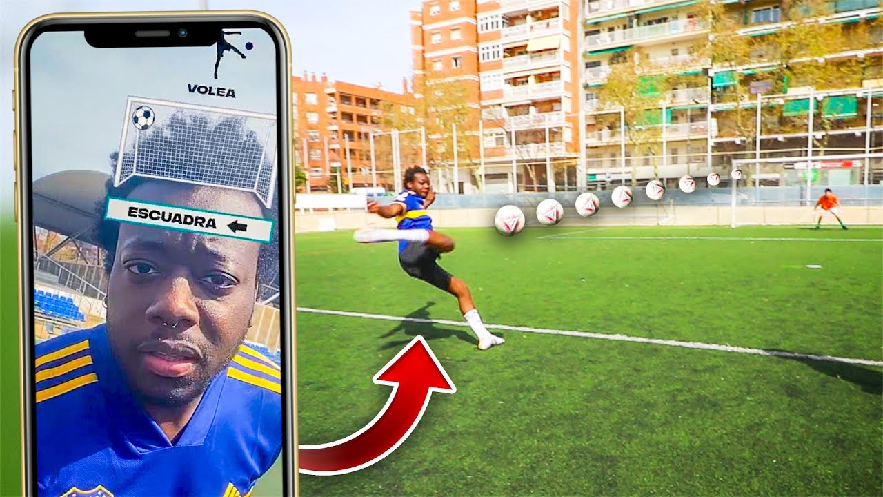 CHUTA donde te diga el FILTRO DE INSTAGRAM *GOLAZO DE KOKO*