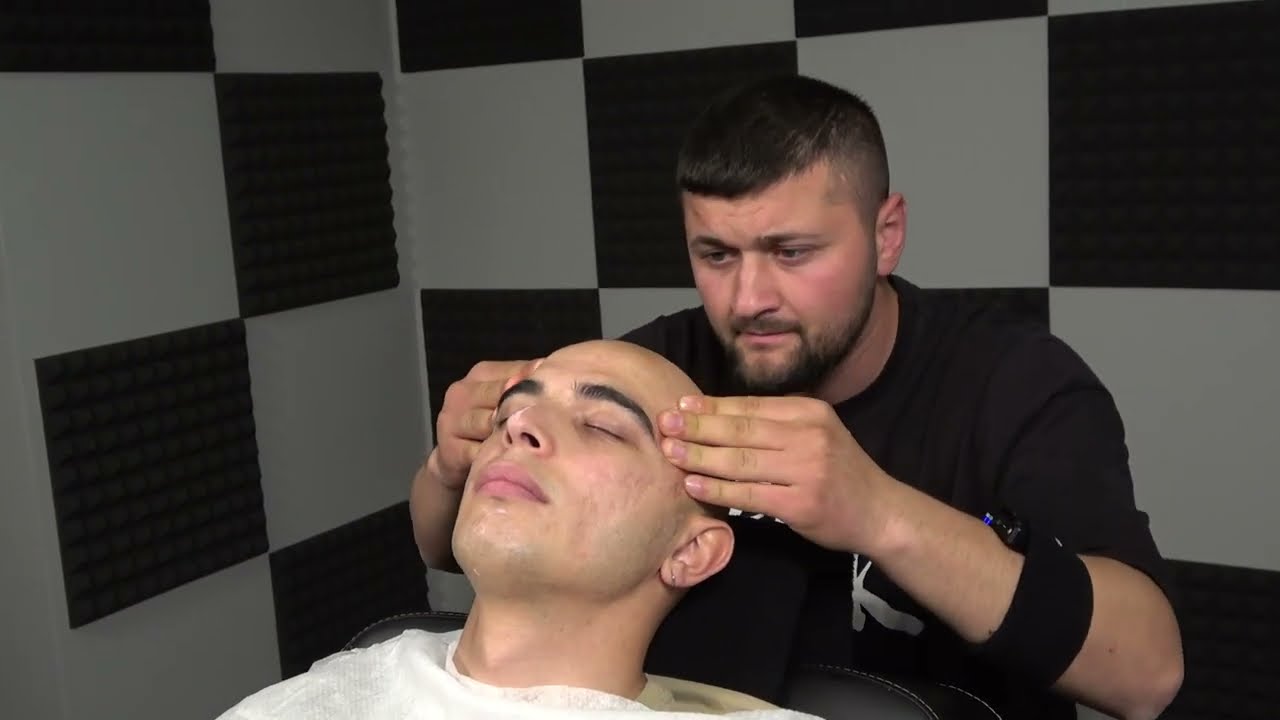 Deadpool Getting Massage From Turkish Barber | Head Massage | Face Massage | Back Massage