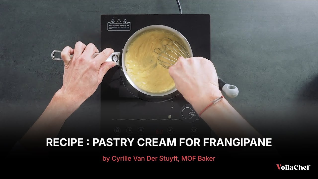 Pastry Cream Recipe by Cyrille Van Der Stuyft | How to Make Pastry Cream
