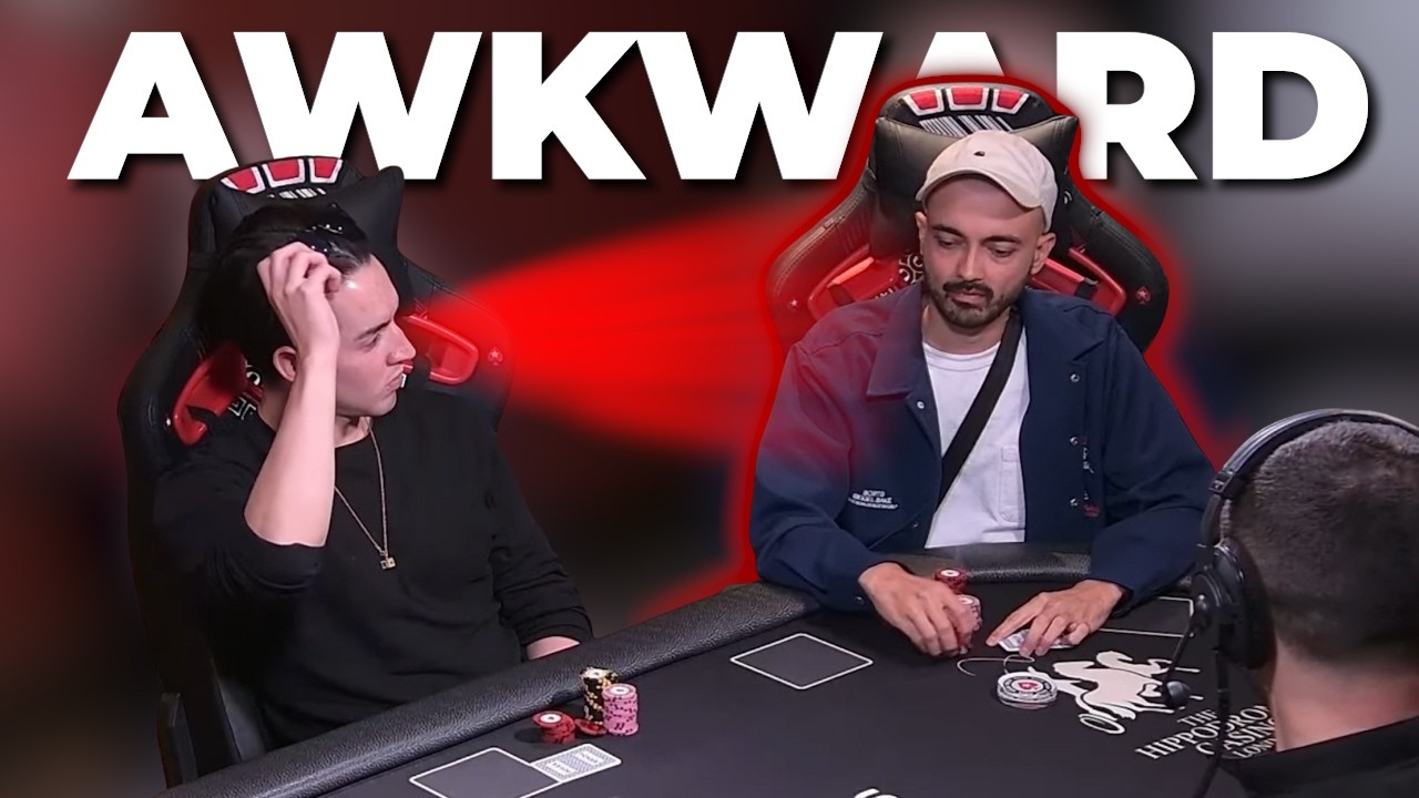 this player stared me down. Every. Single. Hand.