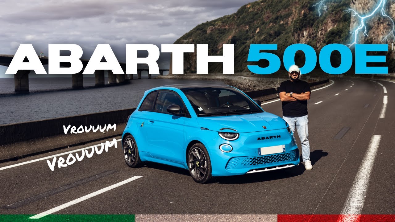 Essai ABARTH 500e (100% électrique) : Je dis oui mais ... (à la Réunion)