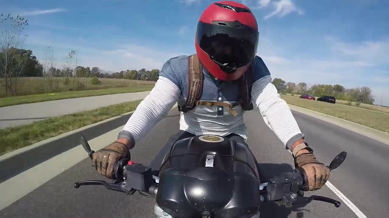 Ducati Monster 620 Motorcycle GoPro ride