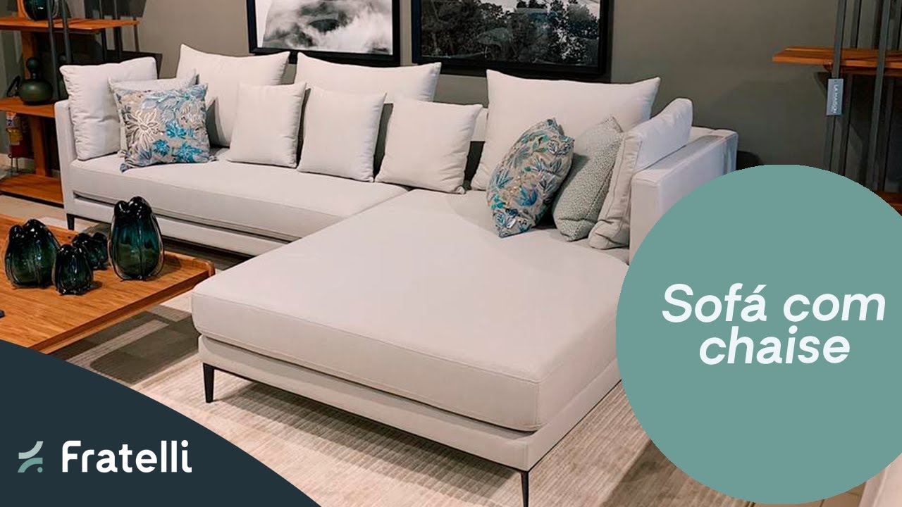Sof&aacute; com chaise | Fratelli House