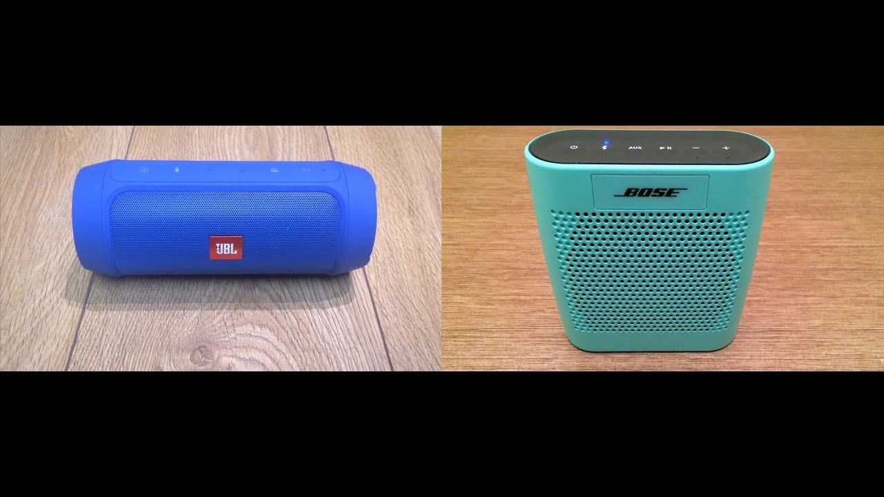 JBL Charge 2 Plus vs BOSE Color