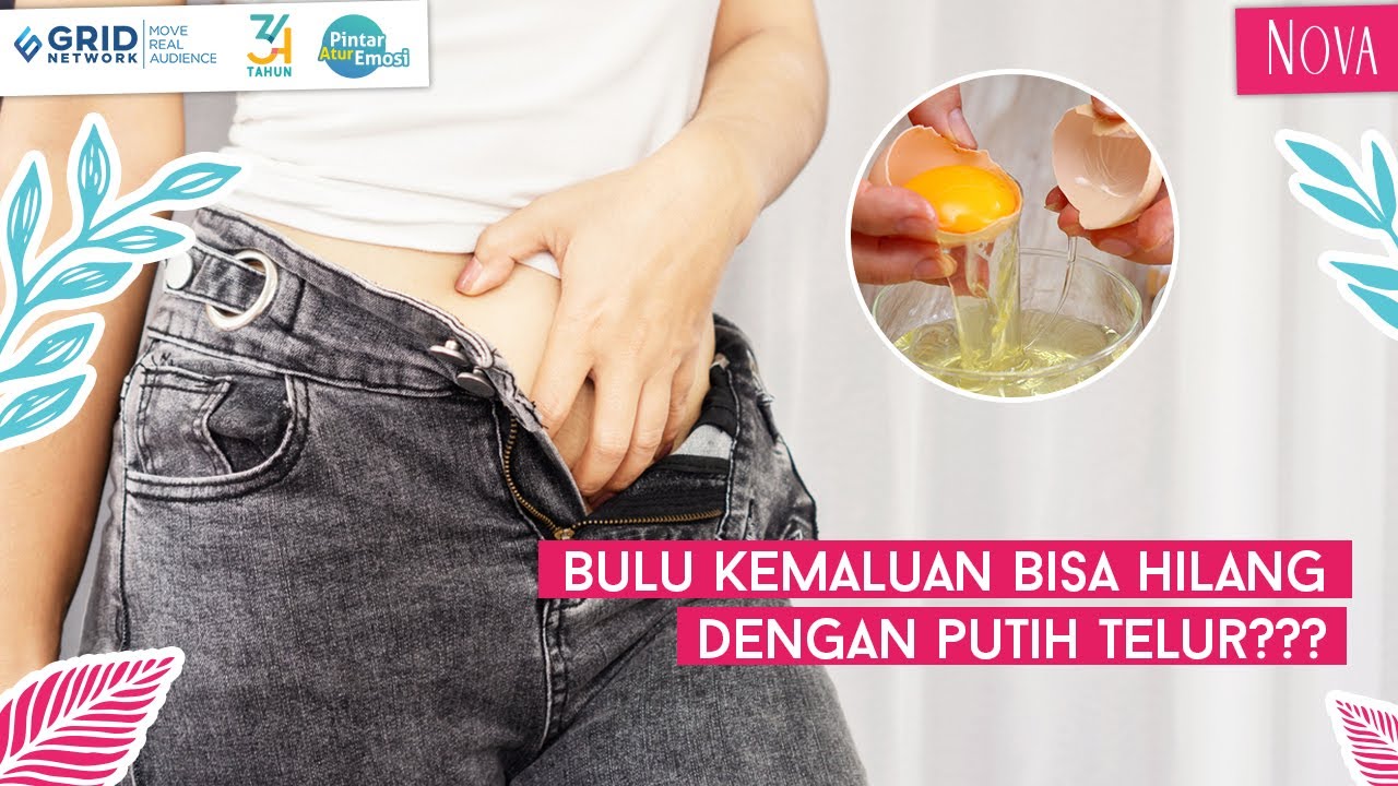 Cara Menghilangkan Rambut Kemaluan Pakai Putih Telur
