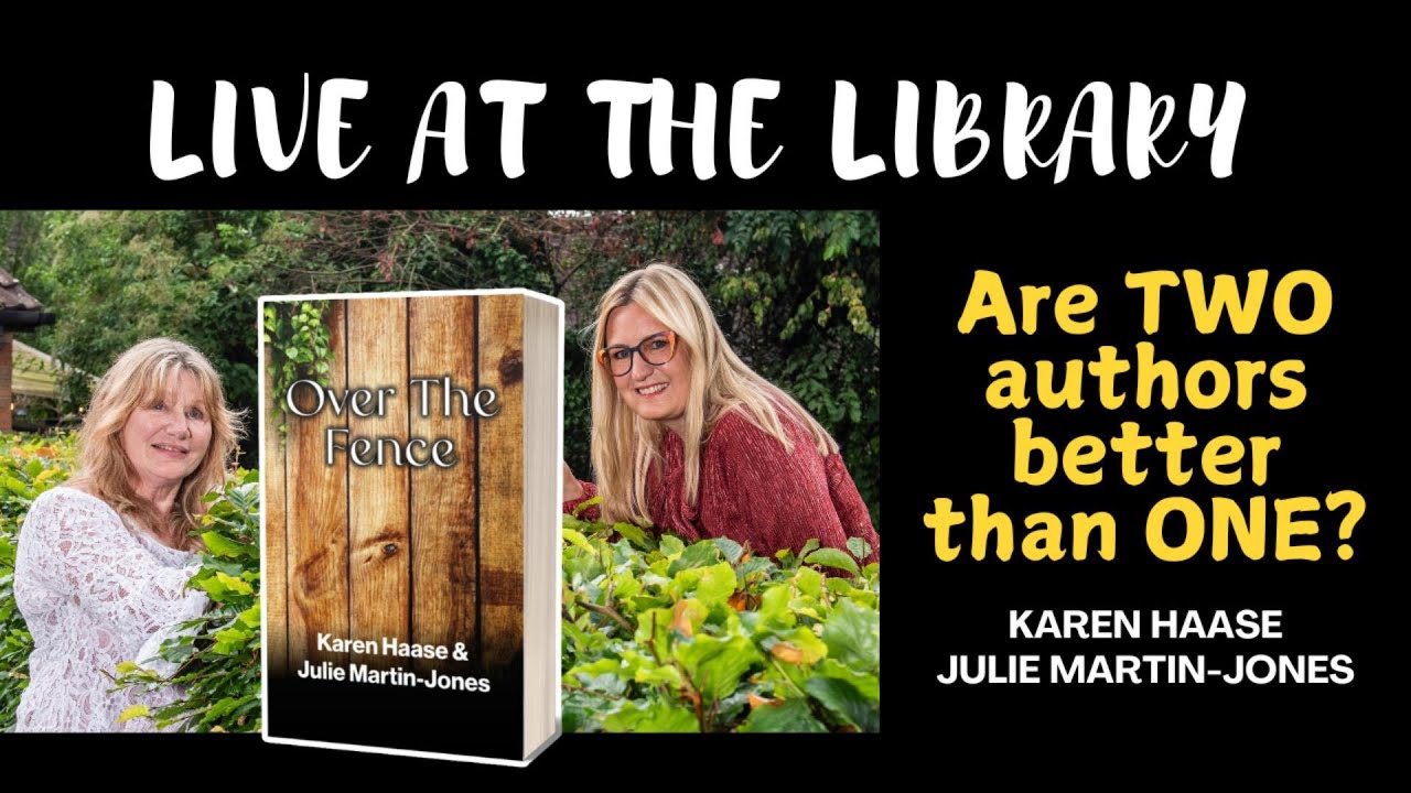 Are TWO authors better than ONE? - Live at the Library (Knaresborough)