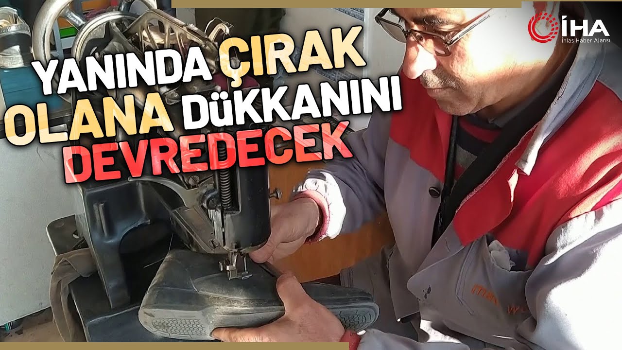Ayakkabı Tamircisi Dükkanını Devredecek Çırak Arıyor