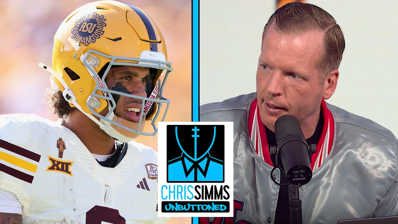 NFL Draft 2026 WR rankings: Jordyn Tyson, Arizona State | Chris Simms Unbuttoned | NFL on NBC