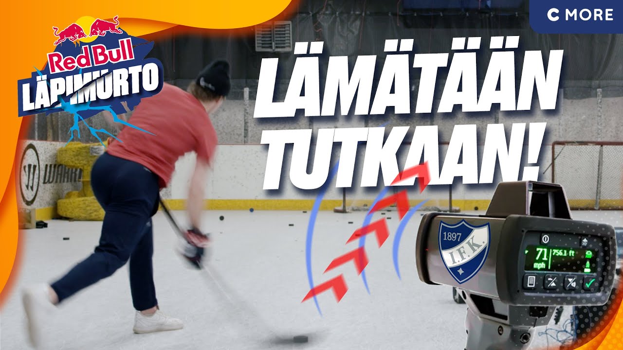 Kenellä KOVIN lämäri? HIFK-pelaajien Hockey Base -kolmiottelu - Red Bull Läpimurto