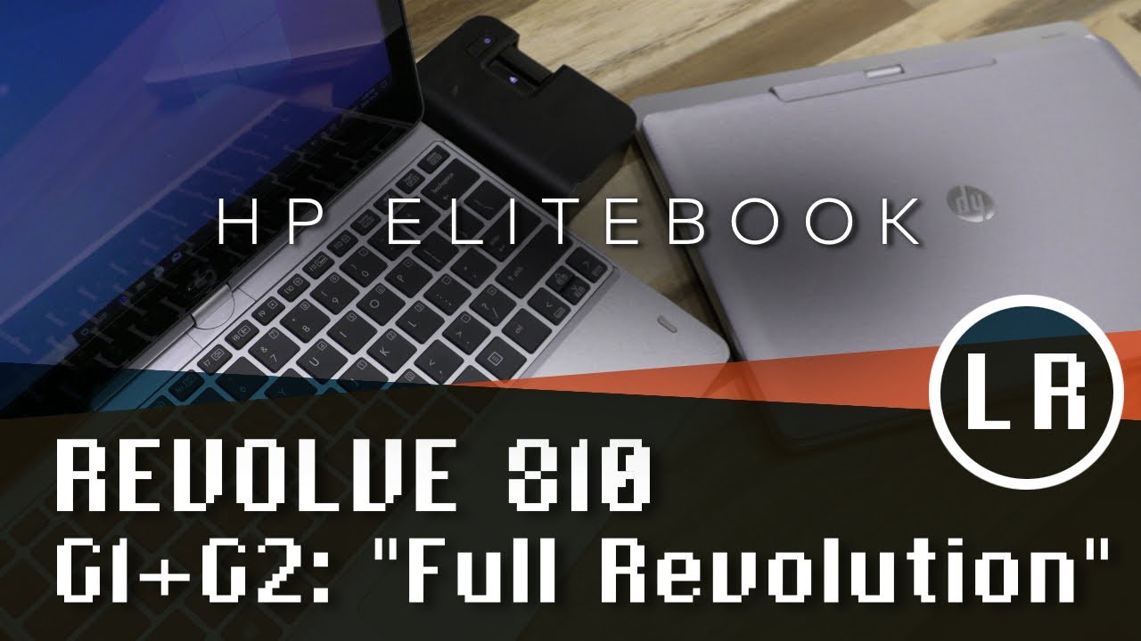 HP EliteBook Revolve 810 G1 and G2: 