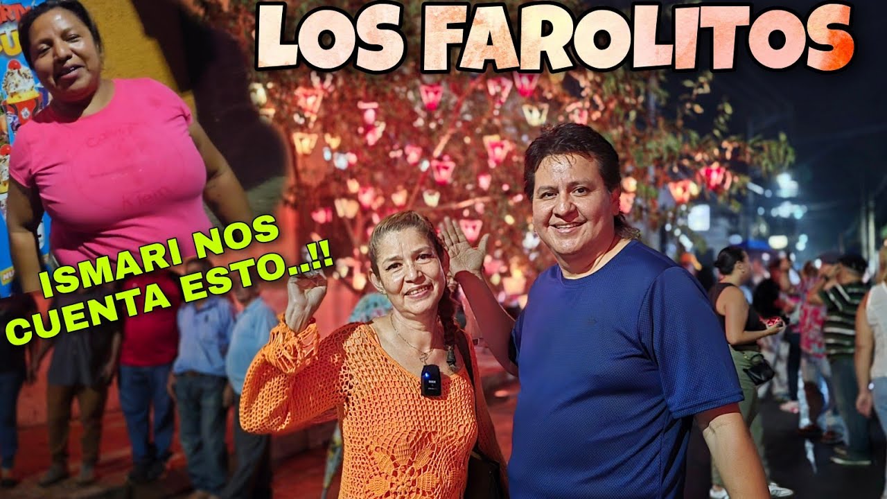 LOS FAROLITOS EN EL SALVADOR