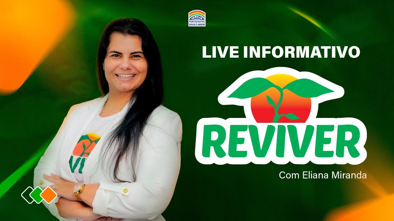 Eliana Miranda | Fundação Reviver | Informativo Reviver | IPDA AO VIVO | 15/01/2026