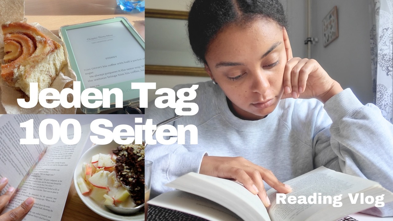 100 Seiten pro Tag f&uuml;r eine Woche mit Vollzeitjob 📖 | Lese-Challenge