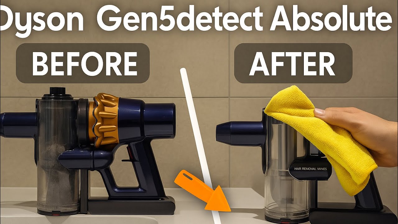 How to Clean Dyson Gen5detect Vacuum Cleaner – Step by Step