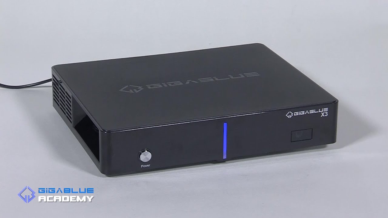 Gigablue Academy: die Gigablue HD X3