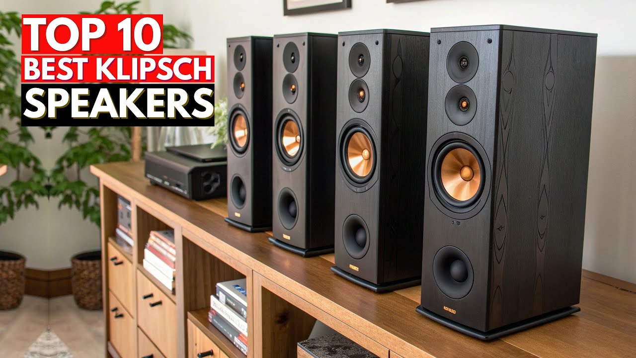 10 лучших колонок Klipsch на любой бюджет | Премиальный звук и мощный бас 2026