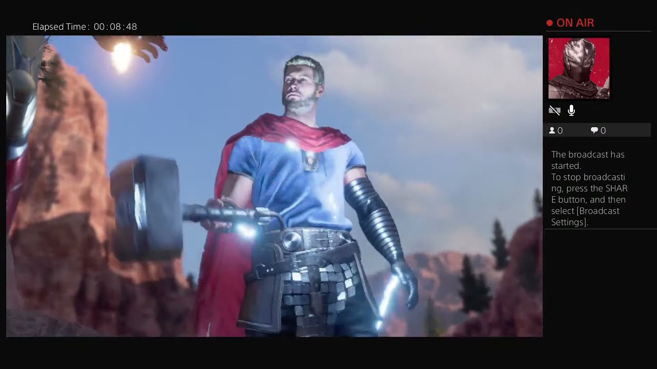 Marvels Avengers Live Mega hive and Thor Build
