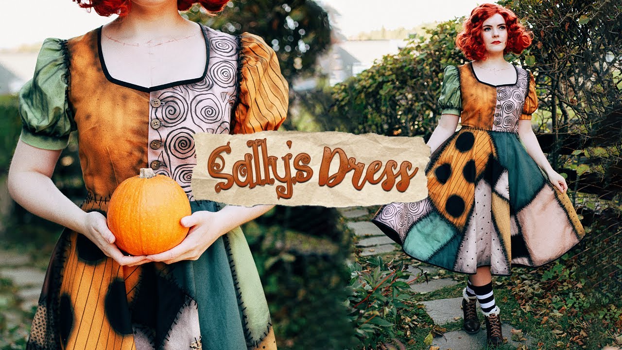 Making Sally's dress || 50s vintage inspired || Nightmare Before Christmas