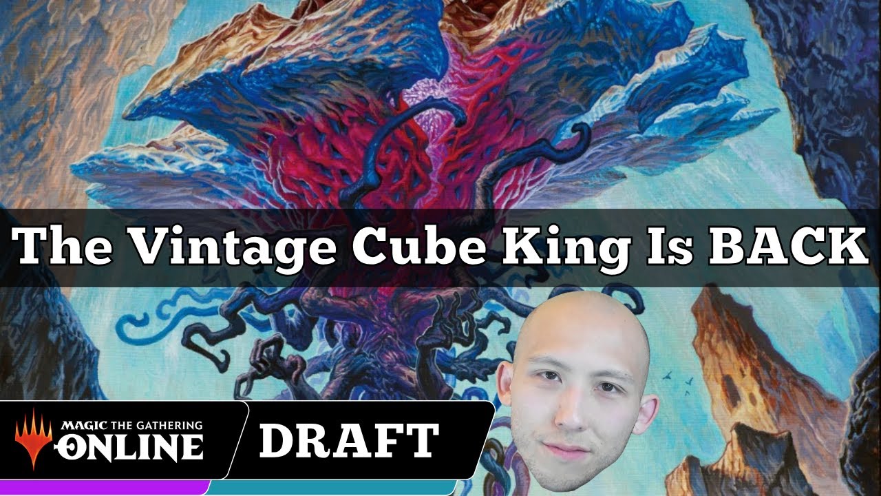 The Vintage Cube King Is BACK | Vintage Cube Draft | MTGO