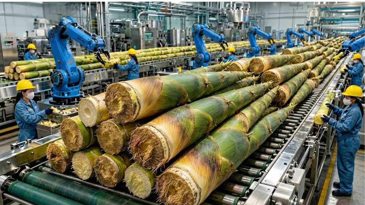 Inside the World's Most Advanced Sugar Factory: The Complete Step-by-Step Process (Start to Finish)