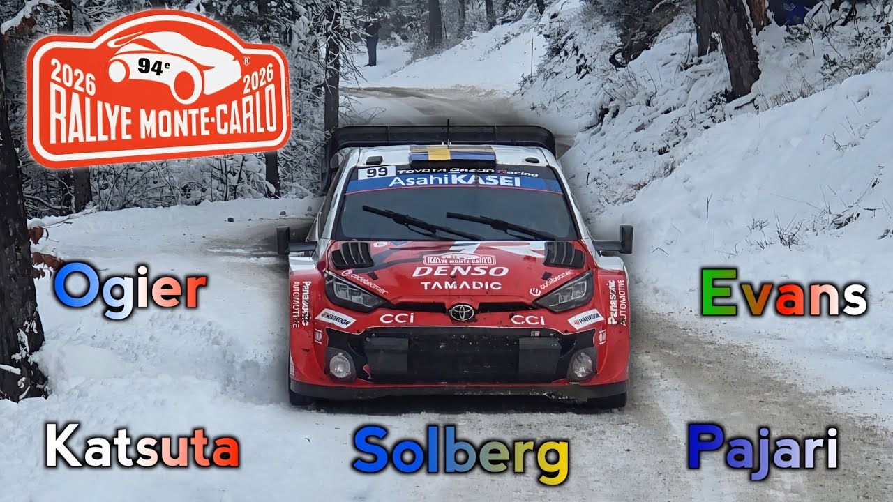 Toyota GR Yaris Rally1 • WRC Rallye Monte-Carlo 2026