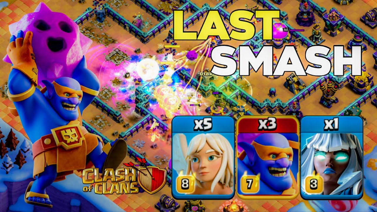 Best TH15 Super Bowler Smash in Legend League! Before TH16 Update!