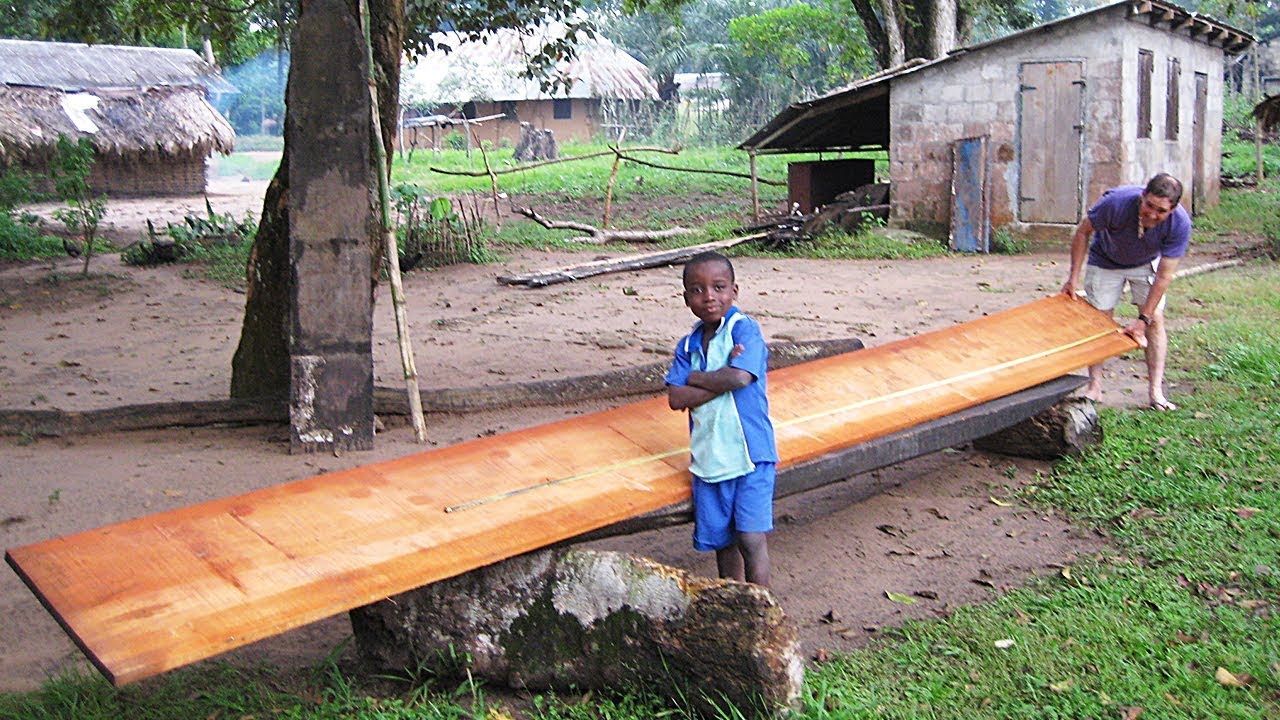 Missionary Sawmills in Action in Africa | Wood-Mizer