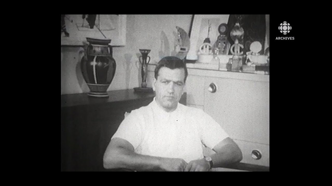En 1966, visite chez «Boum Boum» Geoffrion, nouveau joueur des Rangers