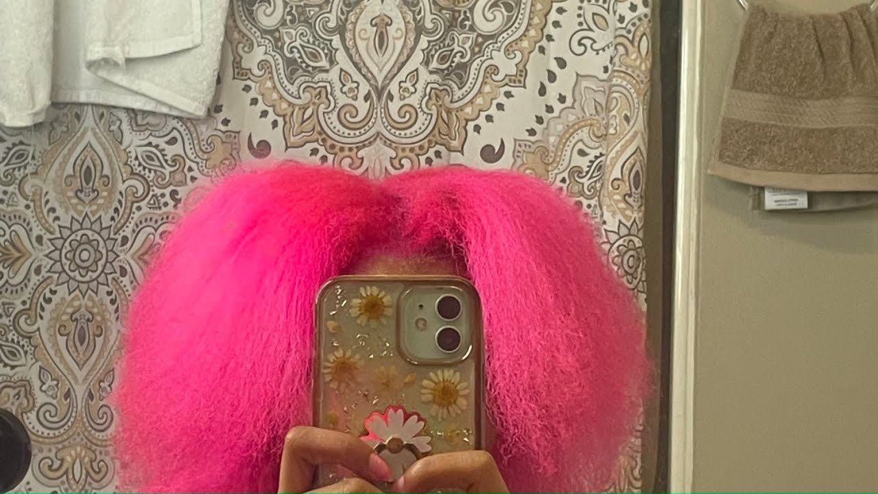 I DYED MY HAIR PINK...again