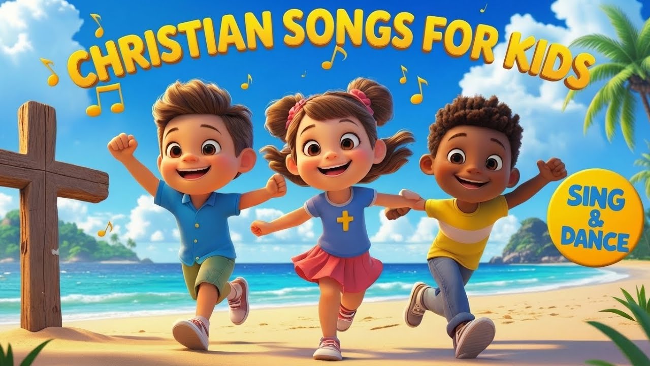 Fun Bible Songs 🎵 Praise Ye The Lord, Walking with Jesus & God's Love is So Wonderful