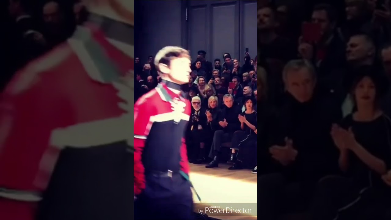 Robert Pattinson at the Dior Homme Winter 2018/2019 Show in Paris