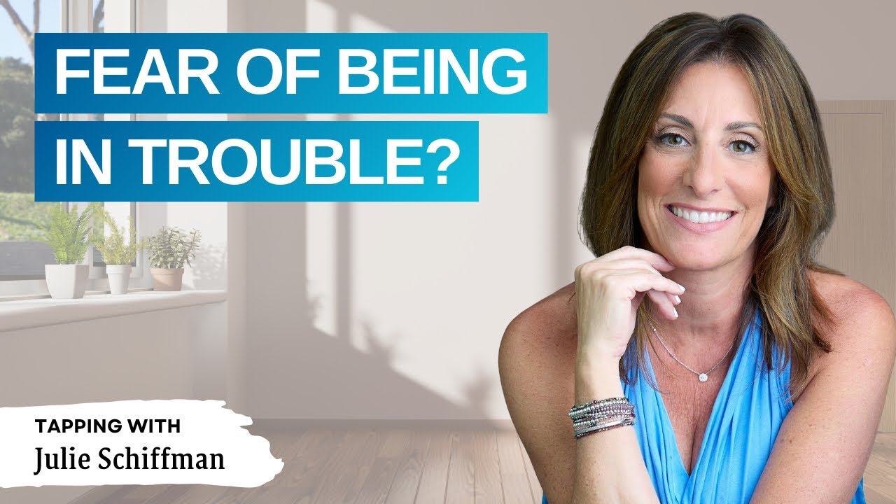 Fear of getting in Trouble? Tapping Therapy for anxiety and inner peace | Try this TAPPING Technique