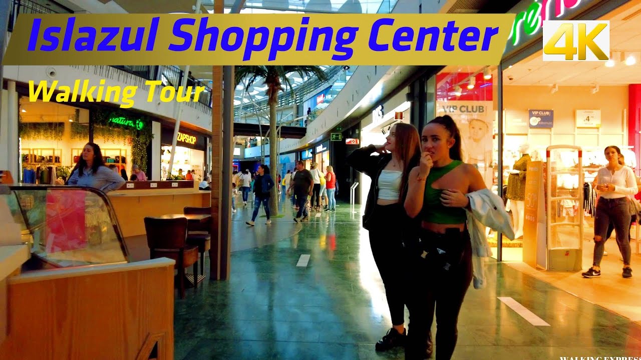 ISLAZUL Madrid Shopping Center{4k)Walking Tour(Centro Comercial Islazul)05/10/2022