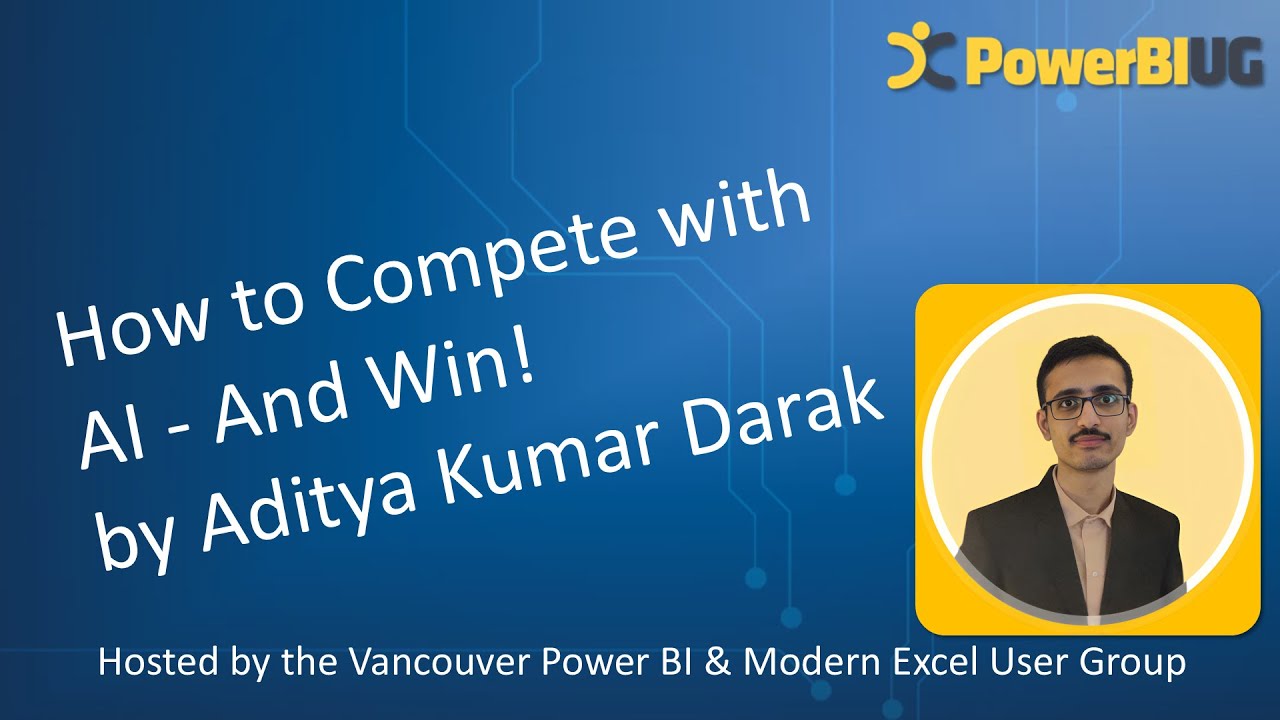 How to Compete with AI - And Win! | Aditya Kumar Darak