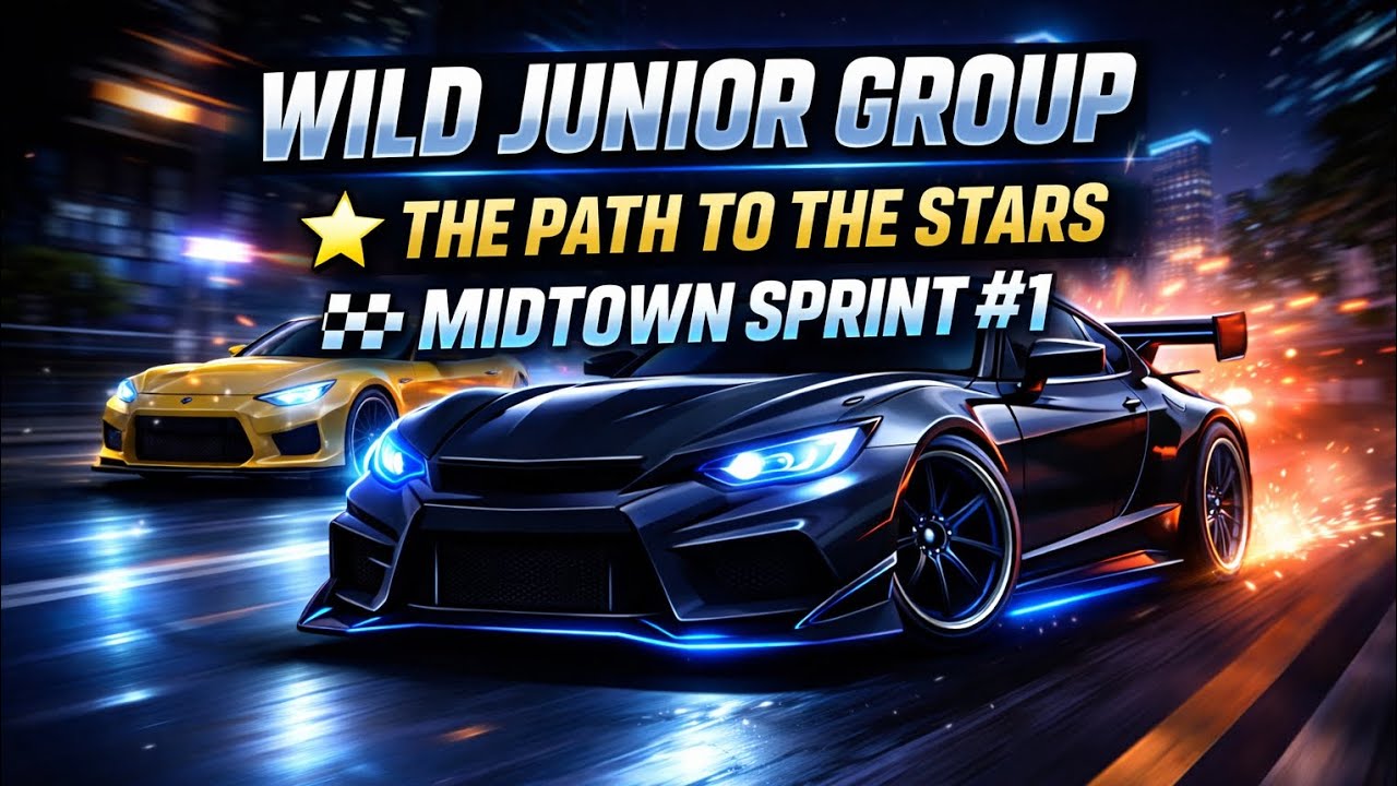 CarX Street Wild Junior Group | The Path to the Stars & Midtown Sprint #1