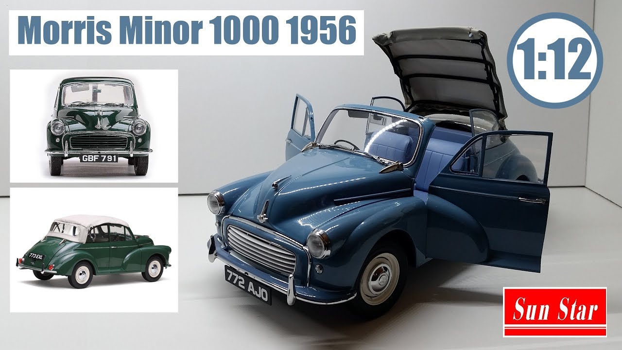 Morris Minor 1000 1956 1/12 | SunStar | Обзор модели . ДЕТАЛИЗАЦИЯ КОТОРУЮ МЫ ЗАСЛУЖИЛИ!