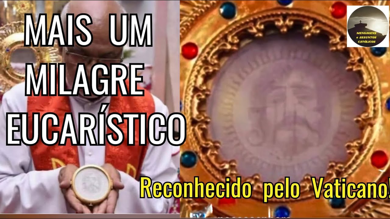 Vaticano reconhece Milagre Eucarístico ocorrido na Índia!#milagres