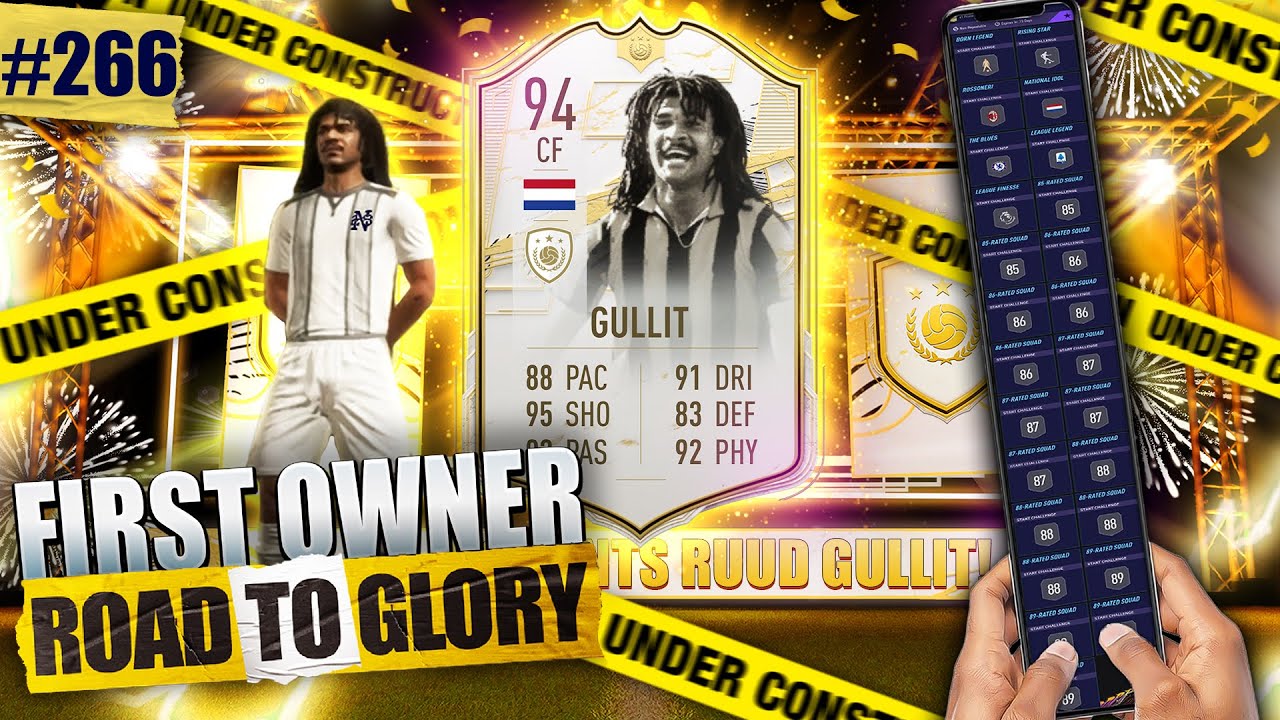 WE COMPLETED PRIME MOMENTS RUUD GULLIT! HERE'S HOW! - FIRST OWNER RTG 266 - FIFA 21 Ultimate Team