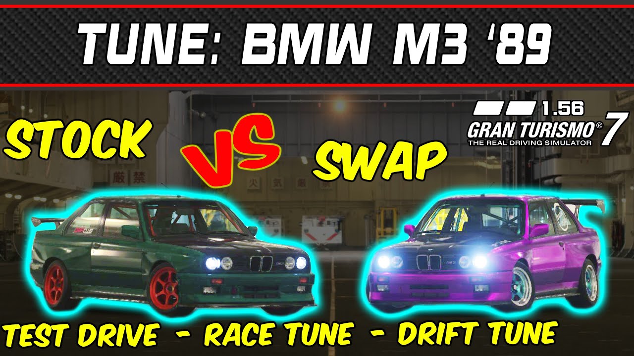 GT7 - Tune: BMW M3 '89 - Gran Turismo 7 - 1.56