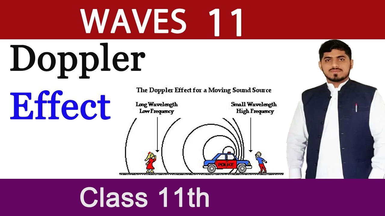 Doppler Effect | Cases and its Applications | Waves | Chapter 8 |Physics| Class 11 By Mubashar Ahmad