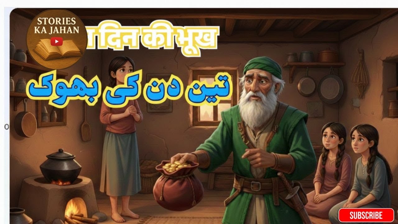 🌟 Bhooki Betiyan, Ek Mushkil Faisla Aur Haath Mein Sona | Emaan Ki Jeet | Islamic Story #stories