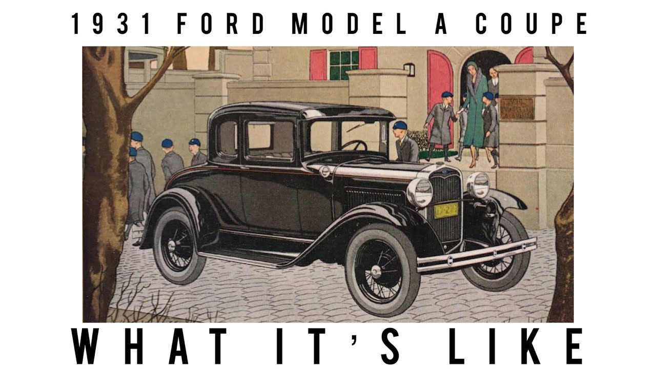 Купе Ford Model A 1931 года — самый большой успех Ford со времен Model T.
