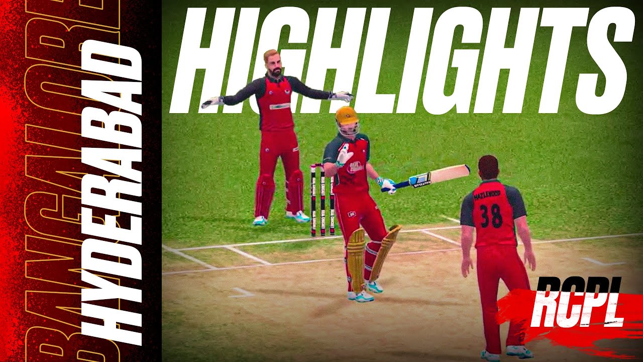 (RC24) High Scoring Thriller! - SRH vs RCB - IPL/RCPL in Real Cricket 24 #12