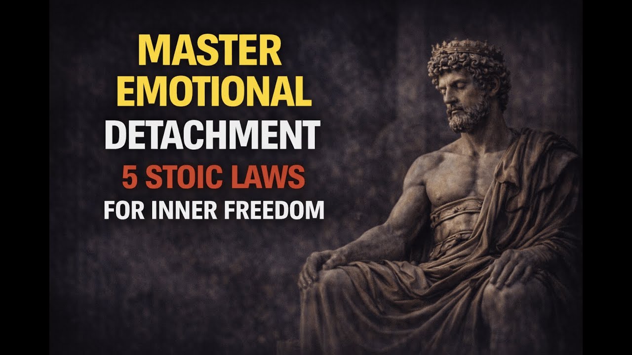 Master Emotional Detachment — 5 Stoic Laws for Inner Freedom
