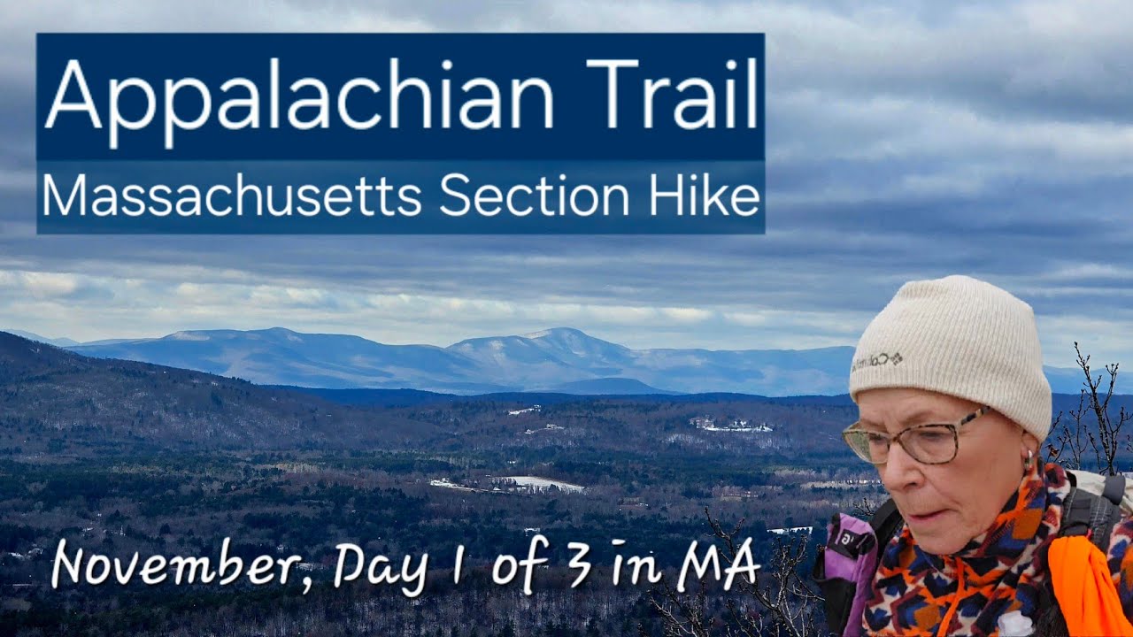 Appalachian Trail Winter Section Hike, Day 1 Massachusetts