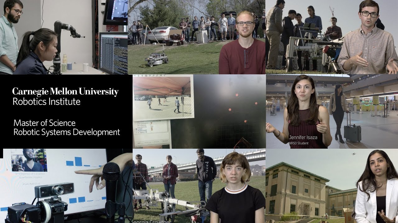 What is the MRSD Program at CMU? (MS in Robotic Systems Development )
