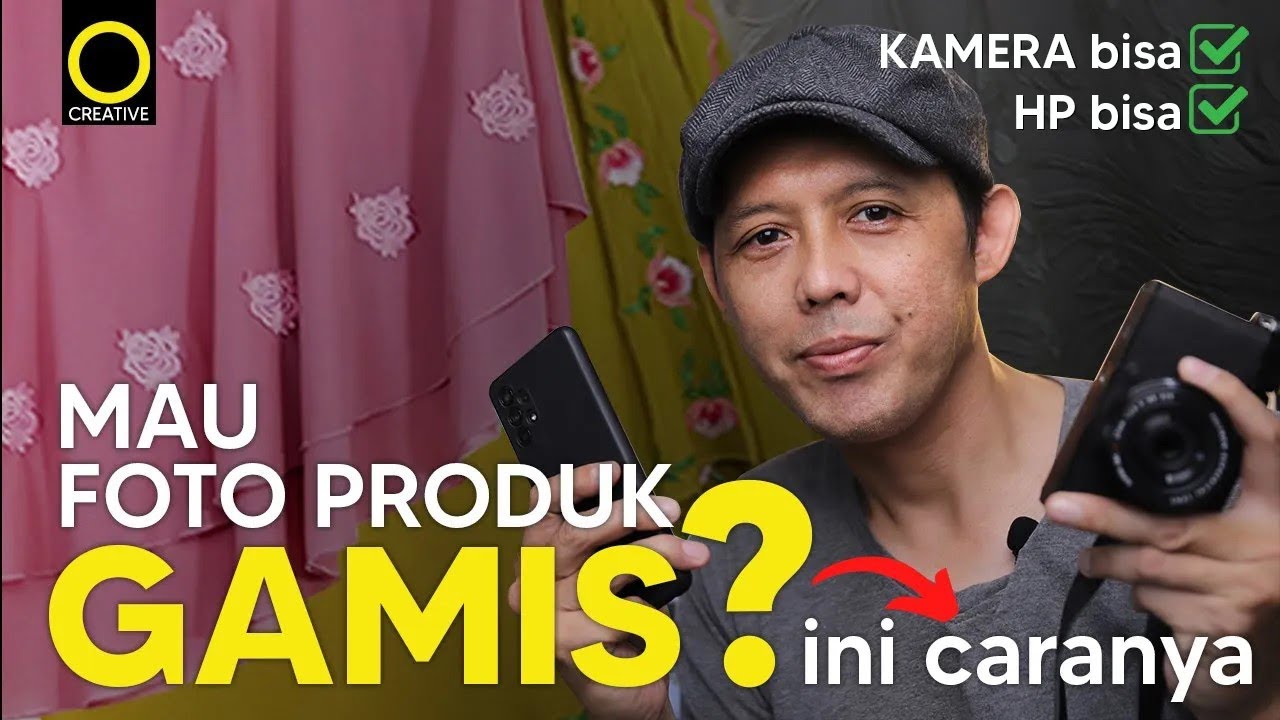 cara foto produk baju GAMIS dengan hp | foto produk baju dengan hp | foto baju muslim terbaru