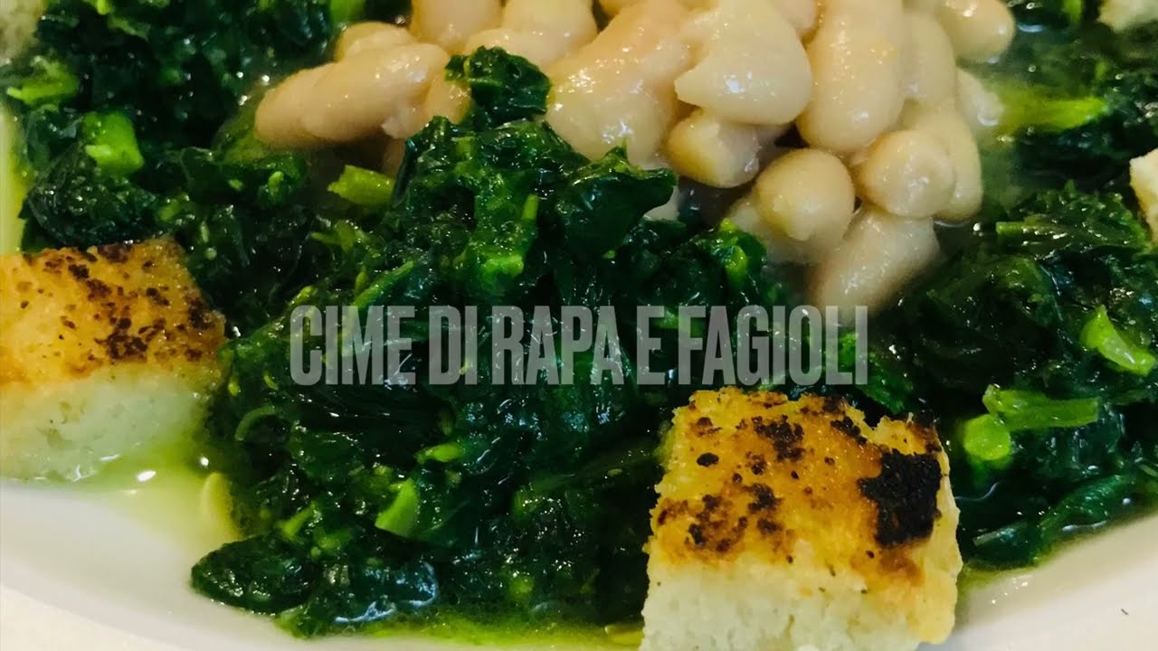 Rape e Fagioli 🫘 piatto Pugliese per eccellenza