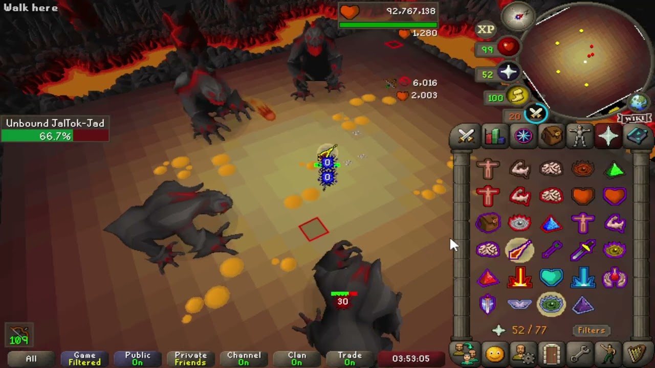 Leagues Only 6 Jad Challenge